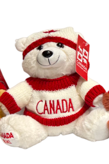 Canada Plush Furry 8" with Knitted Toque & Sweater