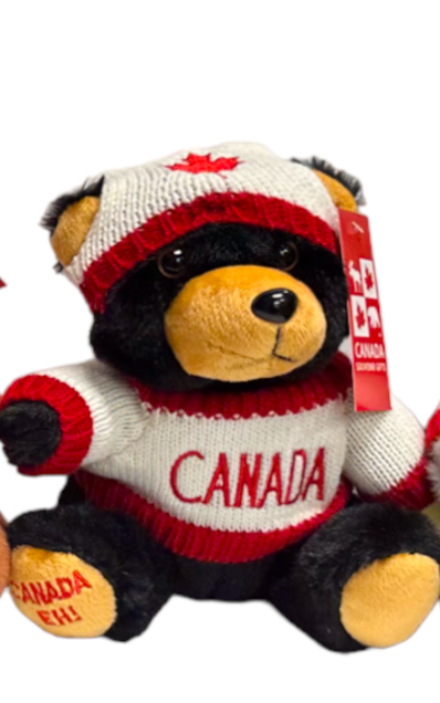Canada Plush Furry 8" with Knitted Toque & Sweater