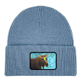 Licensed Premium Ribbed Toques - ARW - Moose Reflection