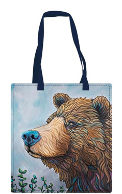 Licensed Canvas Tote Bag - ARW - Bear on Guard