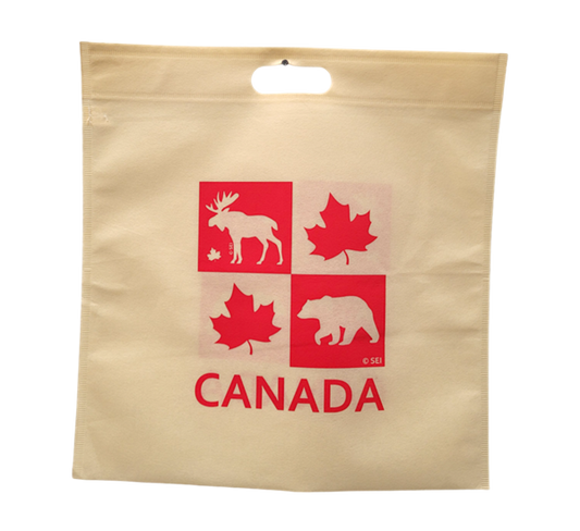 Canada Non-Woven Recycled Bag (11" x 14")