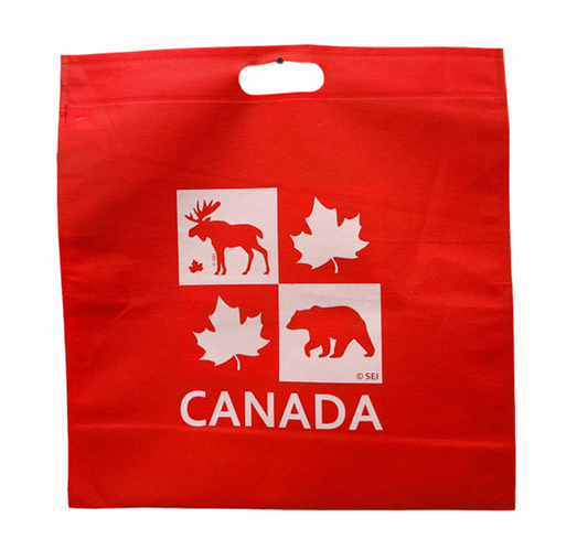 Canada Non-Woven Recycled Bag (18" x 19")