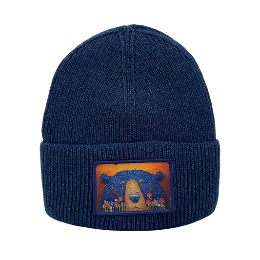 Licensed Premium Ribbed Toques - ARW - Fun Guy "Fungi" Bear