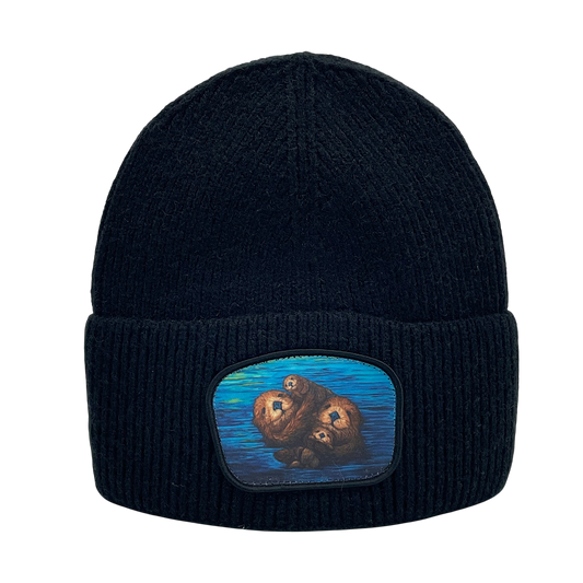 Licensed Premium Ribbed Toques - ARW - Otter Family