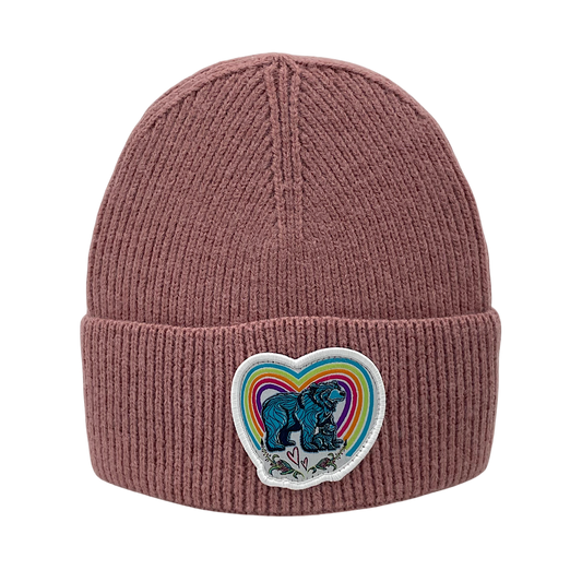 Licensed Premium Ribbed Toques - ARW - Momma Bear Hearts