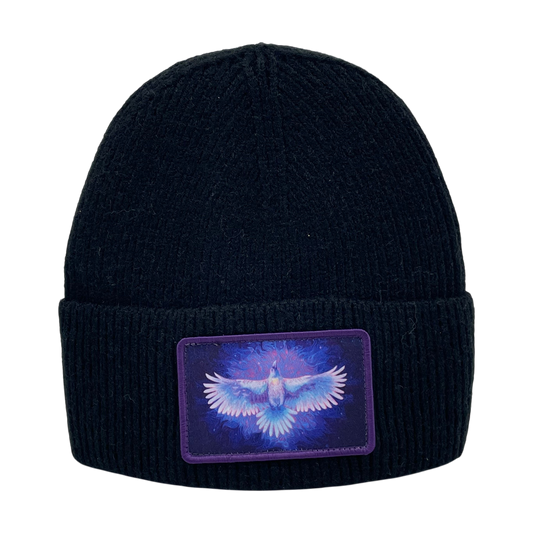 Licensed Premium Ribbed Toques - White Raven