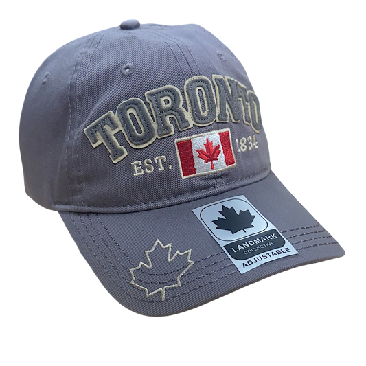 Toronto Baseball Hats - Cotton w/ Applique Embroidery
