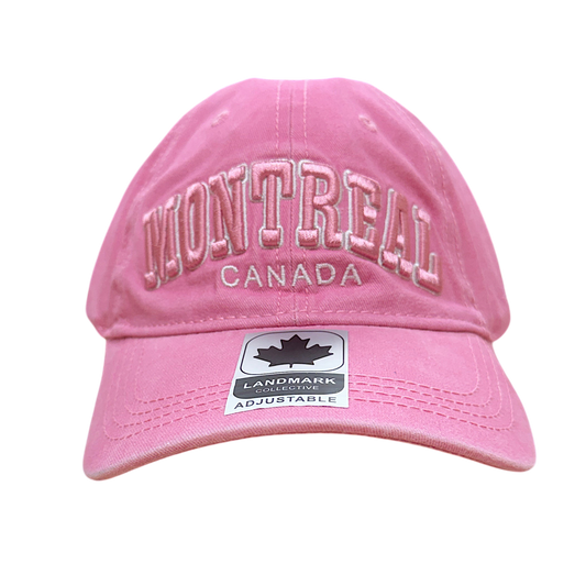 Montreal Baseball Hats Washed Tone-on-Tone