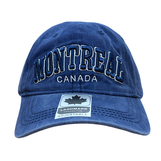 Montreal Baseball Hats Washed Tone-on-Tone
