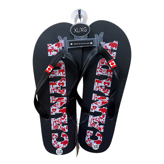 Canada Flip-Flop Sandals for Adults