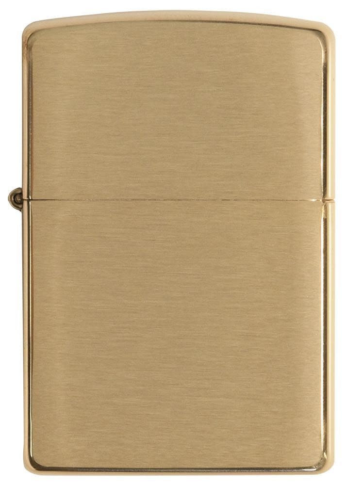 ZIPPO Lighters Brushed Brass (204B)