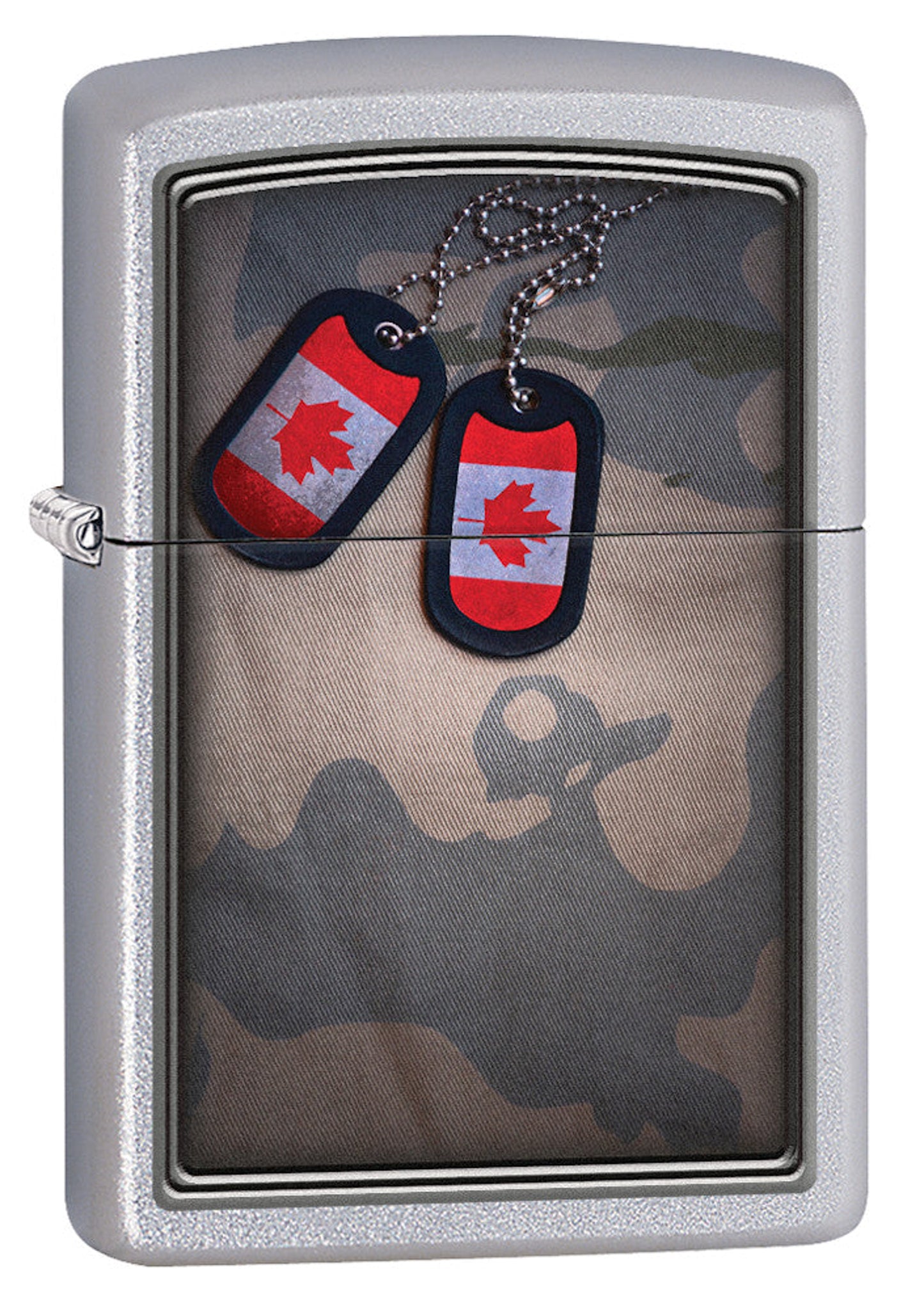 ZIPPO Lighters Souvenir Canadian Military (Chrome) (205-078193)