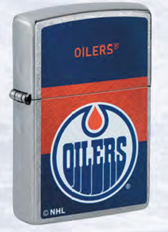 ZIPPO Lighter NHL Edmonton Oilers Chrome (46192)