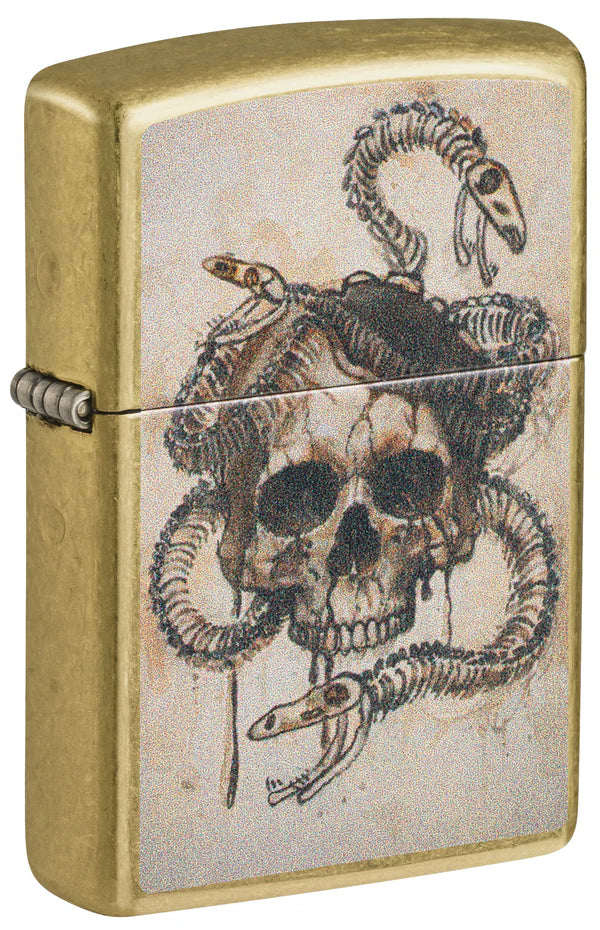 Zippo Skull Snake Design (47175)