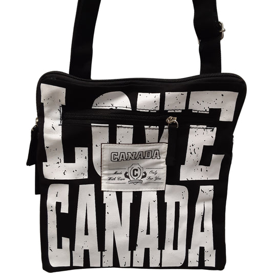 Canada Large Passport Neck Wallet - Crossbody (26x27cm)