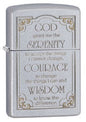 ZIPPO Serenity Prayer (28458)