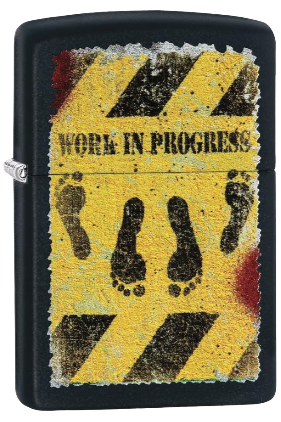 Zippo Lighter Work in Progress (29624