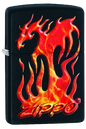 Zippo Lighter Flaming Dragon Design (29735)