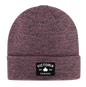 Victoria Fabric Patch Knit Toques - Heather Colours