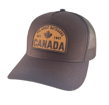Canada Baseball Hats - Washed Cotton Fabric Hats