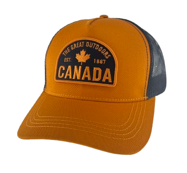 Canada Baseball Hats - Washed Cotton Fabric Hats