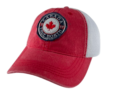 Canada Baseball Hats - Washed Cotton Hats