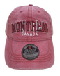 Montreal Baseball Hats Washed Tone-on-Tone