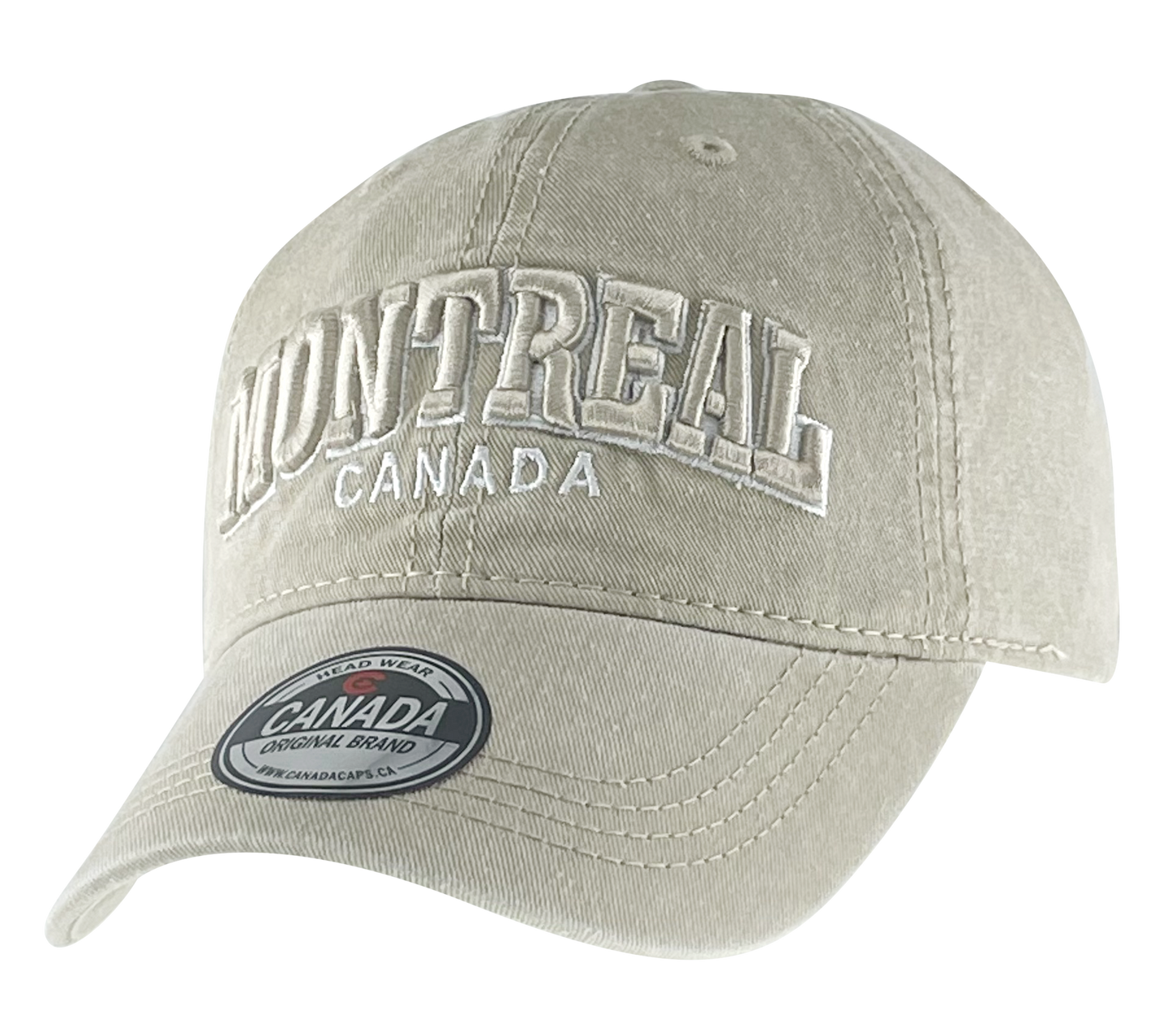 Montreal Baseball Hats Washed Tone-on-Tone