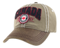 Canada Washed Cotton Hat with Applique/Embroidery