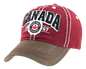 Canada Washed Cotton Hat with Applique/Embroidery
