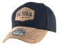 Victoria Thick Jersey Material Hat with Cork Patch and Cork Peak
