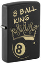Zippo Lighter 218 King 8 Ball Design (46291)