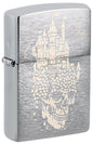 Zippo Lighter 200 Skull Castle Design (46477)