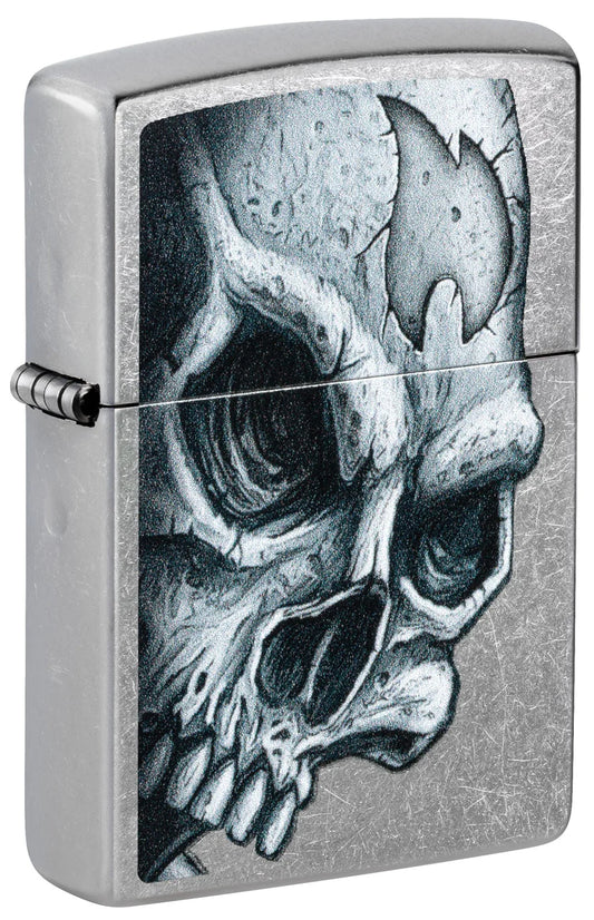 Zippo Lighter Skull & Flame (46587)