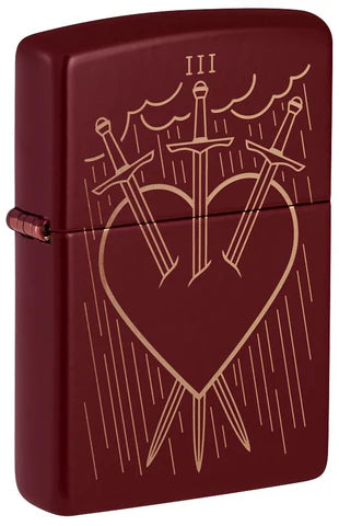 Zippo 46021 Heart and Daggers Design (46723)