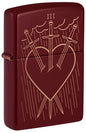 Zippo 46021 Heart and Daggers Design (46723)