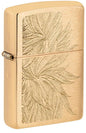 Zippo Gold Cannabis Engrave Design (46826)