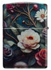 Zippo Horror and Goth Skull Flower (46848)