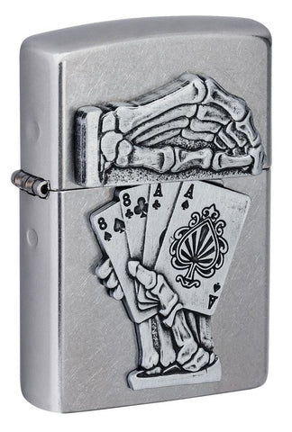 ZIPPO Dead Man's Hand Emblem (49536) – Suraj Enterprises Inc.