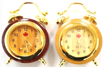 Canada Table Clock