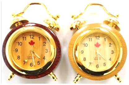 Canada Table Clock