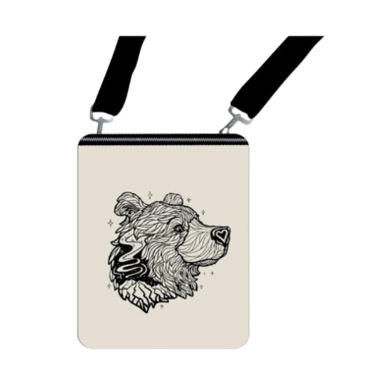 Licensed Canvas Crossbody - ARW - On my Mind, Bear