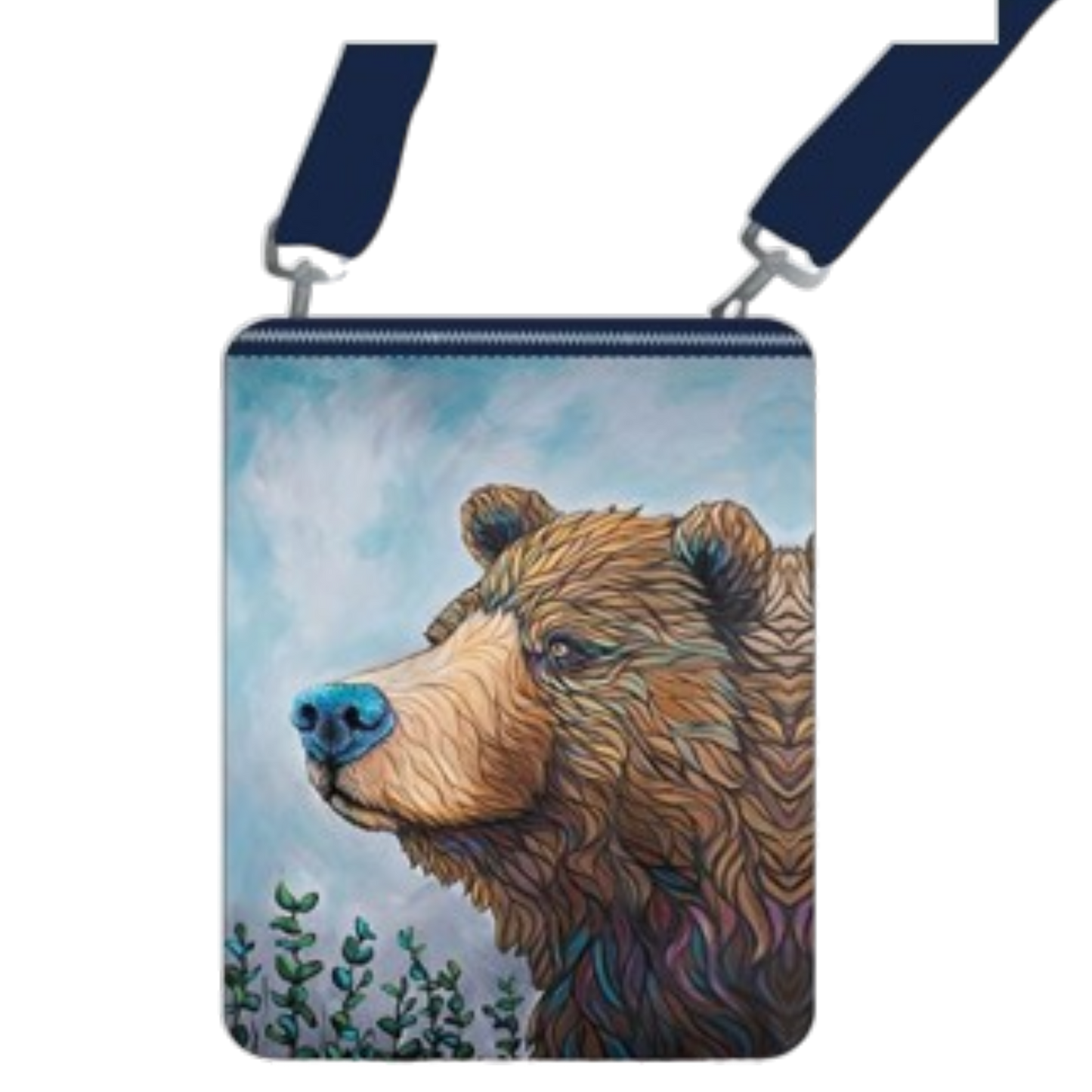 Licensed Canvas Crossbody - ARW - Bear On Guard