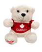Canada 8” Furry Plush with Knitted Sweater