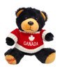 Canada 8” Furry Plush with Knitted Sweater