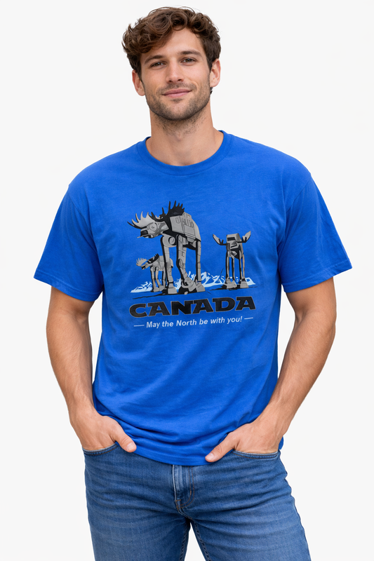 Licensed Adults T-Shirt - Raven Lunatic - May the North be with you!