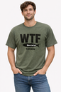 Licensed Adults T-Shirt - Raven Lunatic - WTF (Where's the fish)