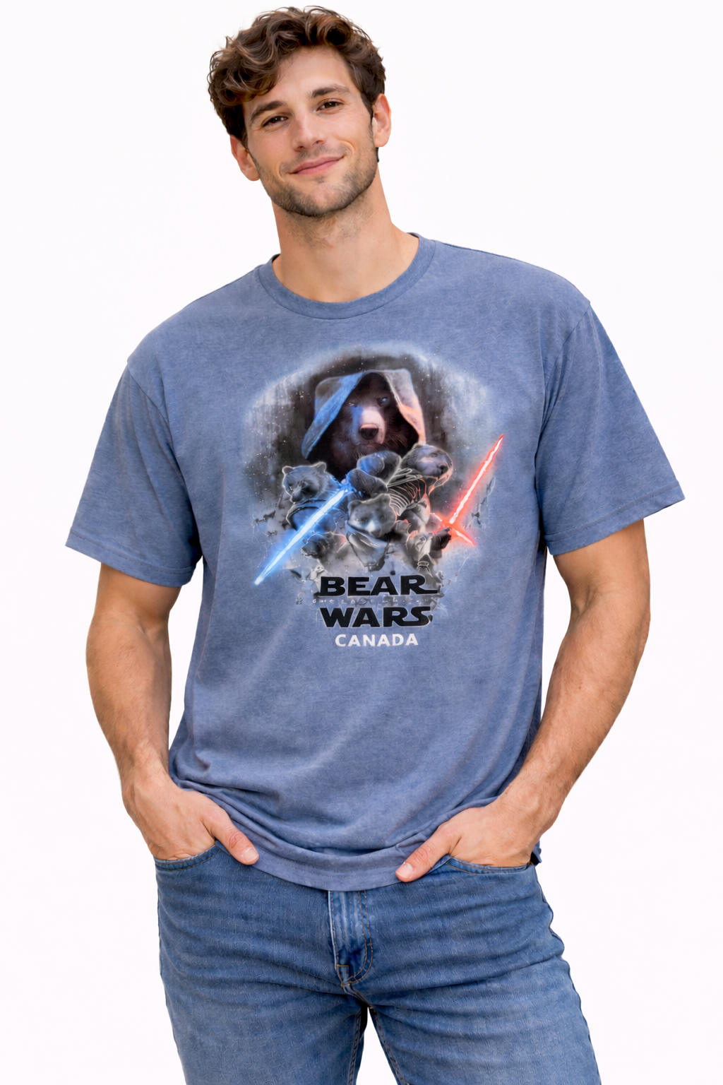 Licensed Adults T-Shirt - Raven Lunatic - Bear Wars