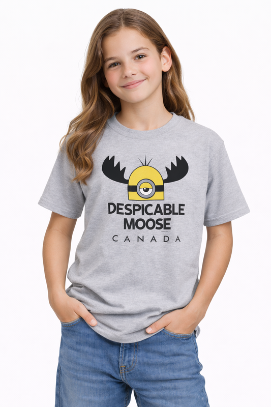 Licensed Youth T-Shirt - Raven Lunatic - Despicable Moose