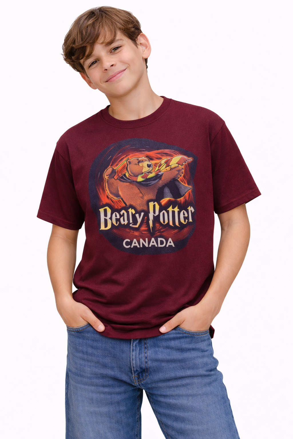 Licensed Youth T-Shirt - Raven Lunatic - Beary Potter